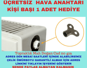 Denizli de Petek Hava Anahtarı Ücretsiz Hediye!